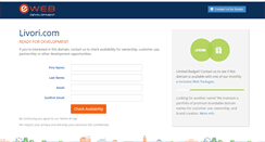 Desktop Screenshot of livori.com